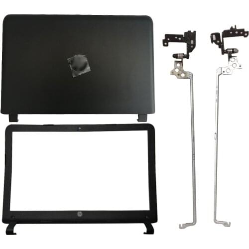 For HP 15-AN 15-AB 15-AK 15-AK001TX TPN-Q159 NO Touch EX15004060 Laptop LCD Back Cover/Front Bezel/Hinges