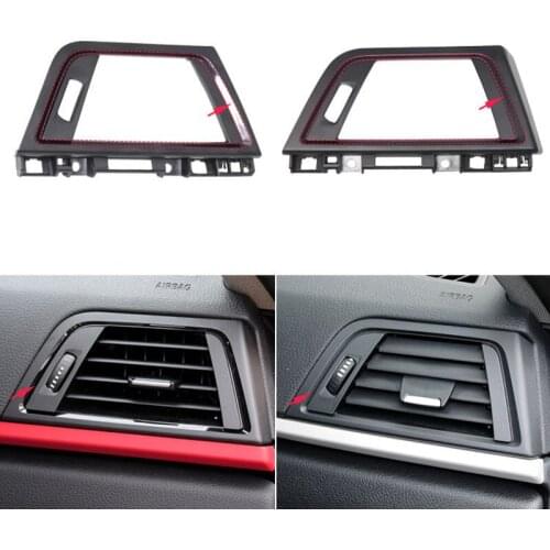 1pc A/C Air Outlet Face Frame Instrument Panel Air Outlet Trim for BMW 3 Series F35 Car AC Decoration Frame Strim Trim Parts