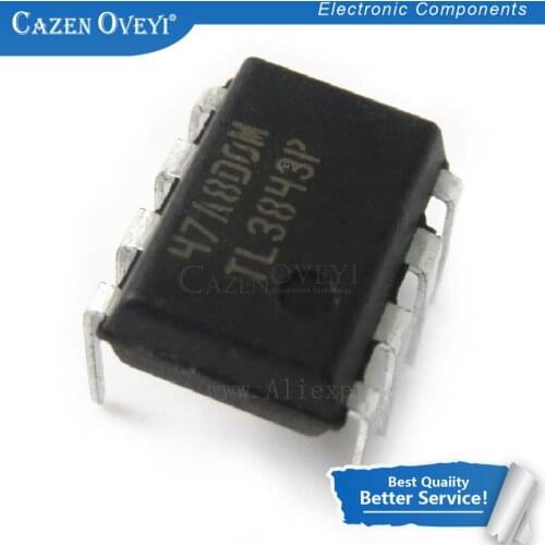10pcs/lot TL3843P TL3843 DIP-8 In Stock