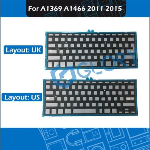 20pcs/Lot Black Cover Foil Paper Shield Backlit For Macbook Air 13" A1369 A1466 Keyboard Backlight Replacement 2011-2015