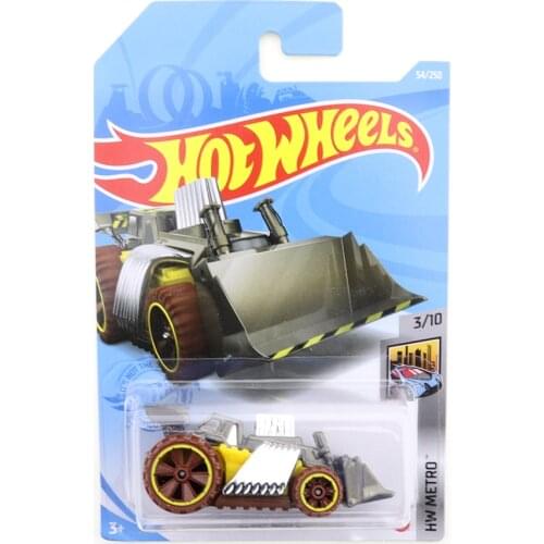 2021-54 Hot Wheels SPEED DOZER Mini Alloy Coupe 1/64 Metal Diecast Model Car Kids Toys Gift