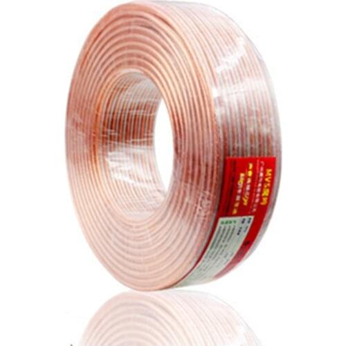 400 Core DIY Loud Speaker Cable Hi-Fi Audio Line Cable Oxygen Free Copper Speakers Wire For Amplifier Home theater KTV DJ System