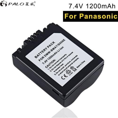 PALO CGA-S006E 7.4V 1200mAh 1 pcs li-ion high-capacity camera battery intelligent applicable to DMC-FZ7/FZ8/FZ18/FZ28/FZ30/F250