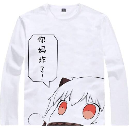 Kantai Collection T-shirts kawaii Japanese Anime t-shirts Manga Shirts Cute Cartoon hoppou seiki Cosplay shirts 40753006668 63