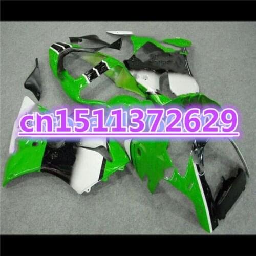 ABS ZX9R 2000 2001 Green white black Fairing kit for KAWASAKI Ninja ZX-9R 00-01 ZX9R ZX 9R 00 01 Fairings set