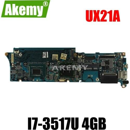 Laptop Motherboard For Asus UX21A 4G I7 CPU mainboard board motherboards full tested