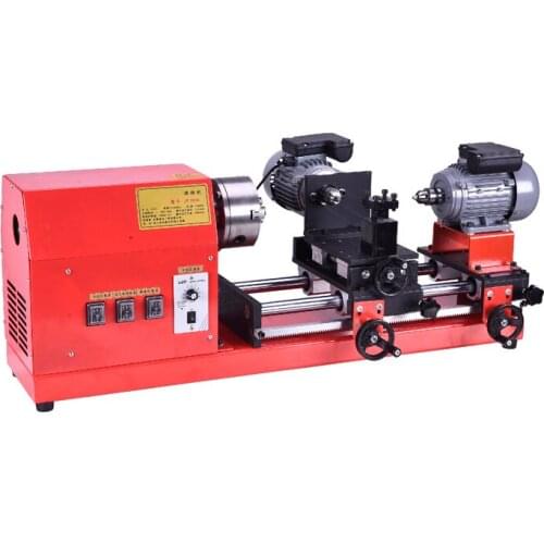 Small Woodworking Lathe Bead Machine Household Multifunctional Lathe Round Bead Wooden Bead Bracelet Bodhi Processing Machine