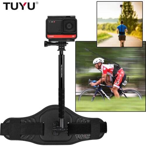 TUYU Insta360 ONE R/ONE X invisible Selfie Stick+Back Bar Waist Strap For Panoramic 360 Insta360 R Action Camera Accessories