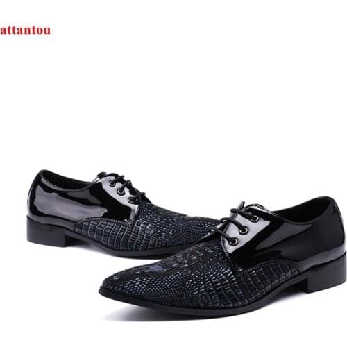 Sestito Mens Leather Shoes