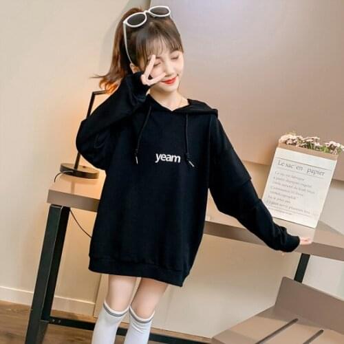 Girls' Hoodies Sweatshirts Babys Kids Outwear 2021 With Bear Spring Autumn Top Teenagers Pullover Formal Sport Cotton Children