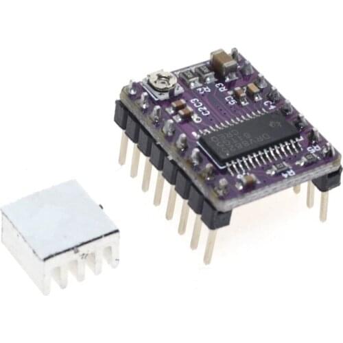 3D Printer parts StepStick DRV8825 Stepper Motor Driver With Heat Sink Carrier Reprap 4-layer PCB RAMPS Replace A4988 Driver