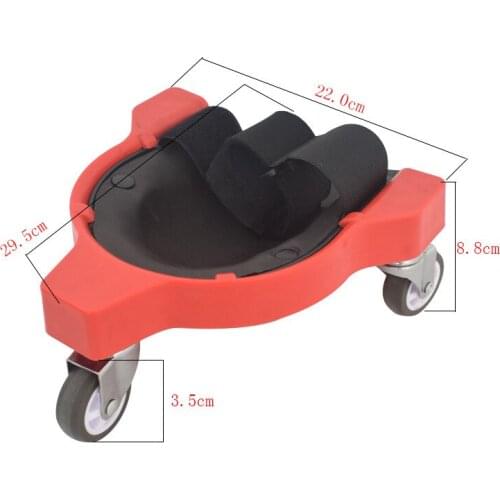 1piece Rolling Knee Protection Pad with Wheels Padded Creeper Platform Laying Tile or Vinyl Auto Painted Repair Protecting