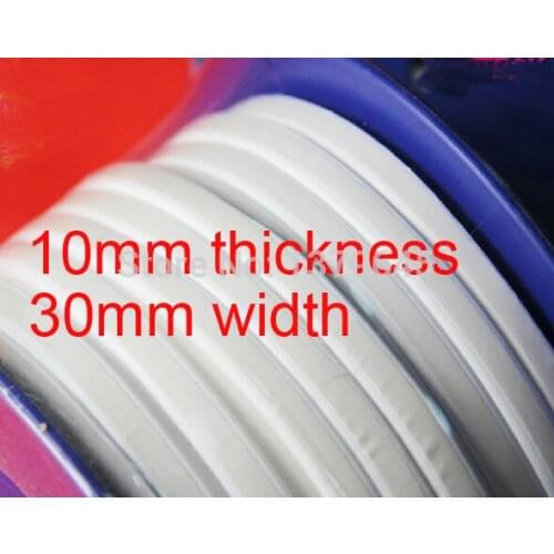 10mm thickness 30mm width polytef Article sponge seal belt sealing tape Expanded PTFE Joint Sealant E-PTFE strip Elastic loops