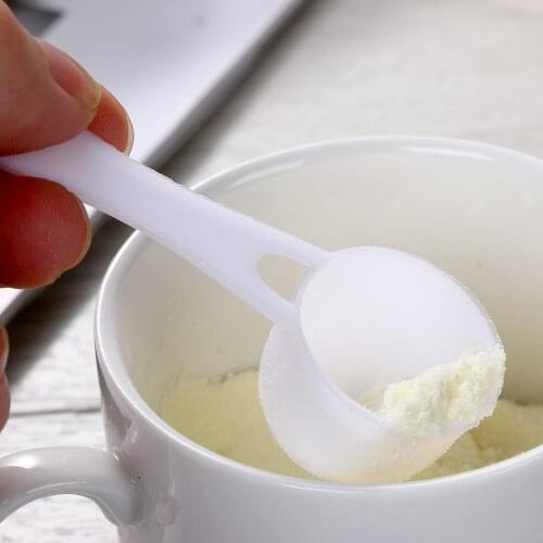 10Pcs 1/3/5/10g Measuring Spoons Coffee Protein Milk Powder Scoop Home & Kitchen Gadgets DIY Plastic Measuring Spoon DROPSHIP