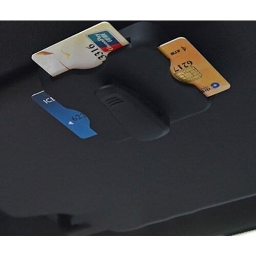 2020 Multifunctional Car Sun Visor Clip Auto Parking Clip Car Card Clip Sunglasses Holder