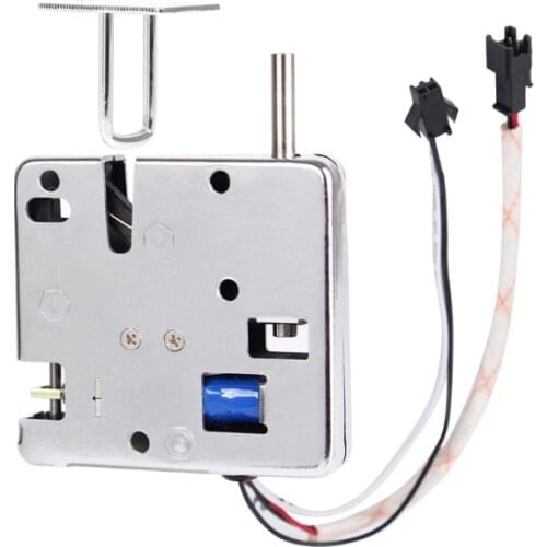 5pcs 12V Mini Electrical Lock Smart Cabinet Lock Cupboard Case Anti-Theft Lock