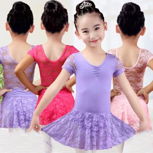Girls Ballet Dress For Children Girls Ballerina Dance Costumes Clothing Kids Ballet Costumes Girl Dance Leotard Lace Dancewear