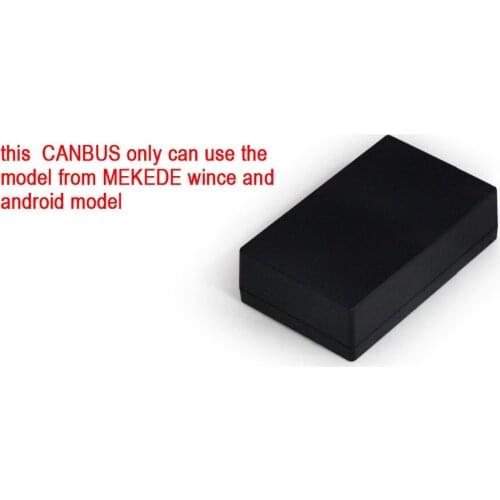 CANBUS BOX use in our mekede WINCE and ANDROID MODEL,option functions(only sell with car dvd together)