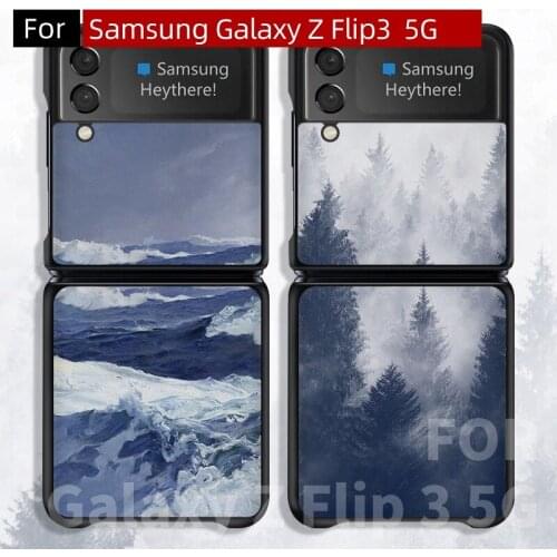 For samsung Galaxy Z flip3 case,Leather Material Case For Samsung Galaxy Z Flip 3 Case