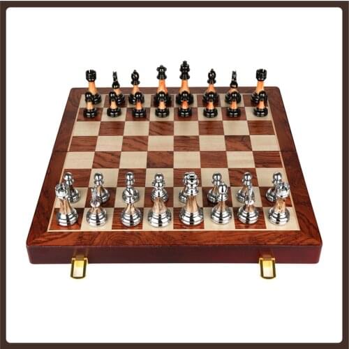 Wood Professional Chess Decoration High Quality Gift International Chess Design Tournament Ajedrez Madera Entertainment Games