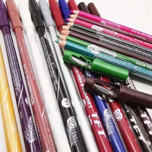 Lip Pencils Matte Lipliner Waterproof Smooth Lipstick Pen Long Lasting Pigments 9 Colors Charming Lips Makeup TSLM1