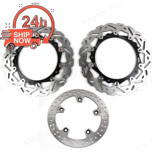 Motorcycle CNC Aluminum Front Rear Brake Disc Disk Rotor Kit Accessories For BMW S1000XR 2015 2016 S 1000 XR S1000 1000XR 15 16