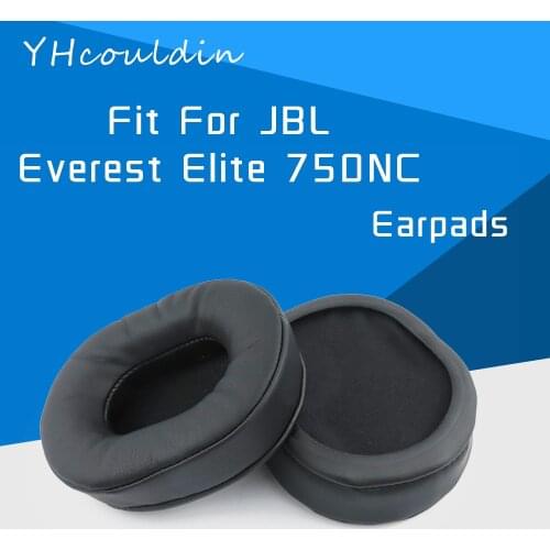 YHcouldin Earpads for JBL Everest Elite 750NC Headset Headphones Earpad Replacement Accessaries
