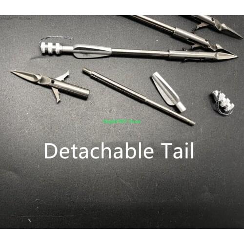 160mm Hunting Fishing Arrows Stainless Steel Slingshot Darts Fishing Slingshot Rifle Arrows Shooting Crossbow Dart