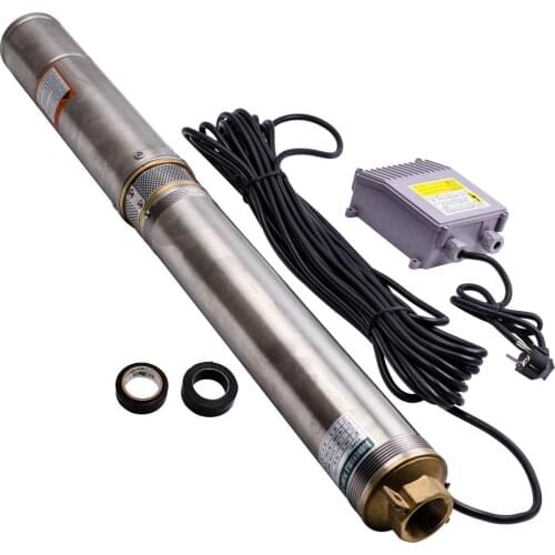 4" Borehole Deep Well Submersible Water Pump Screw Pump Garden Home Pump