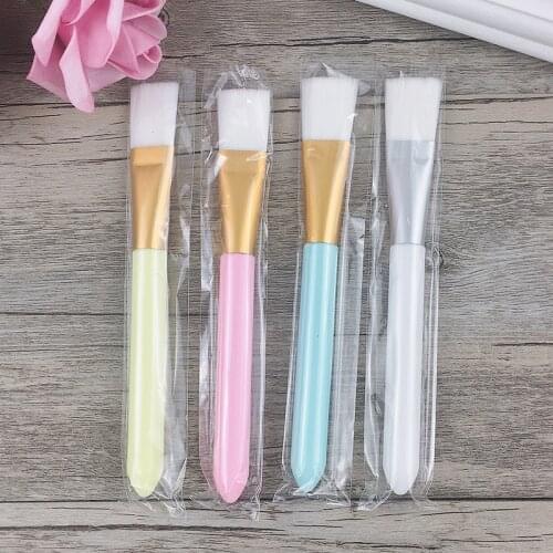 1Pc Professional Makeup Brush For Mask New Soft Natural Hair Mud Mixing Applicator Facial Mask Brush For Skin Care maquiagem