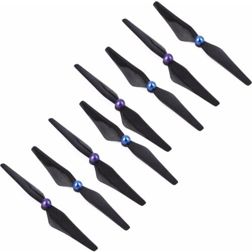 8PCS 9450 Carbon Fiber Propellers for DJI Phantom 3 Phantom 2 Upair Camera Drone Replacement Props Spare Parts Durable Blades