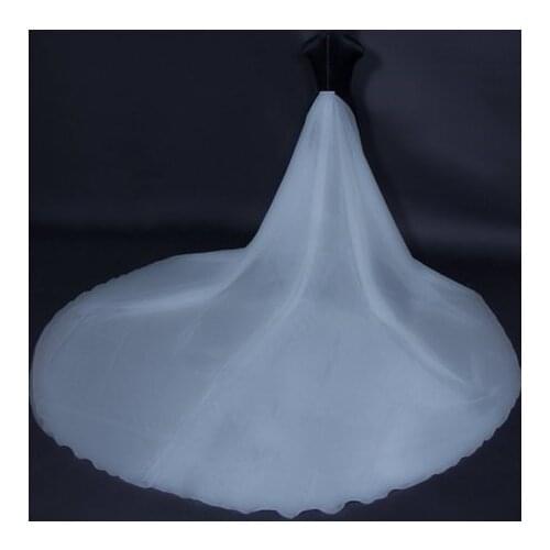 Detachable Bridal Train ,white Detachable Wedding Train, Cathedral Wedding Train, red Detachable Train, Organza Detachable skirt