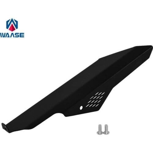 Waase Black Motorcycle Rear Drive Chain Guard Mud Cover Panel Shield Fairing Cowl Protector For Ducati Scrambler ICON CLASSIC