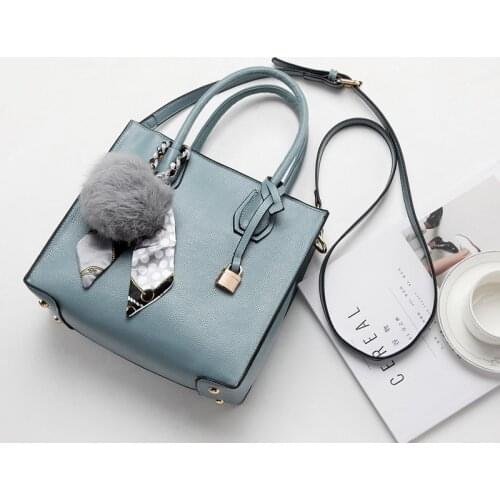 Womens bag 2020 new shoulder bag PU leather womens bag portable womens bag tote bag fashion Crossbody bag
