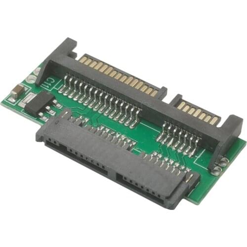 Micro sata 7+9 to SATA 7*15 22PIN Micro SATA 1.8" SSD HDD Hard Disk Drive to SATA 2.5" HDD Laptop Notebook Adapter PCB