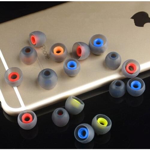 10 Pcs/5 Pairs Silicone Ear Pads For Headphones Earphone Tips Ear Tips Small In-ear Earphone Covers Earbuds Eartips Accessories