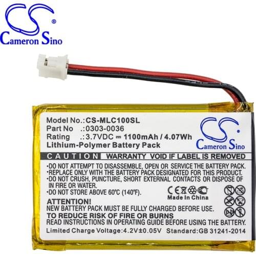 Cameron Sino 1100mah battery for MINELAB CTX 3030 WM-10 0303-0036 batteries