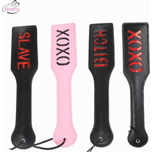 BDSM Sexy Pink Black Slave Bitch XXOO Spanking Whipping Adult Games Submissive Sex Exotic Accessories Intimate Toys For Couple