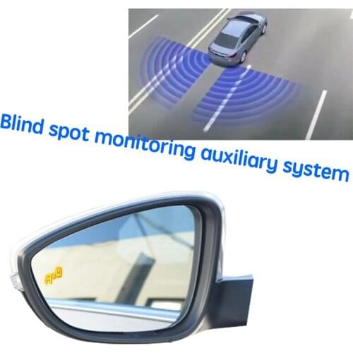 Car BSD BSM BSA Blind Area Spot Warning Drive Mirror Rear Radar Detection System For Skoda Octavia 5E 2012~2020