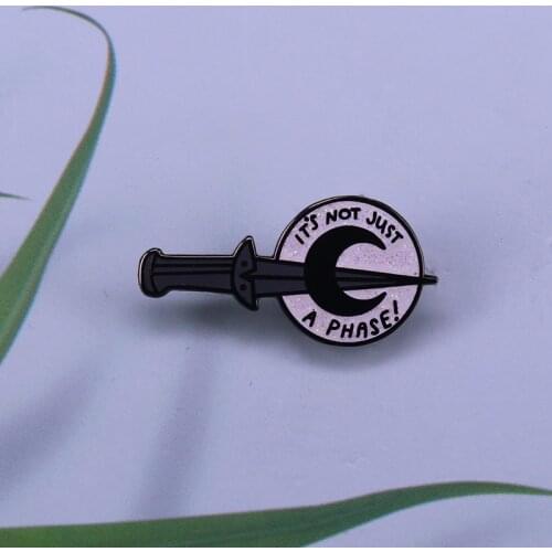 Its not just a phase enamel pin-Lock phasers on target and await my command