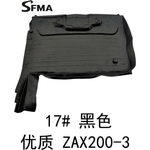 FREE SHIPPING FOR Excavator parts Hitachi ZAX200-3 Cab Footpad Floor Glue Foot Glue digger parts