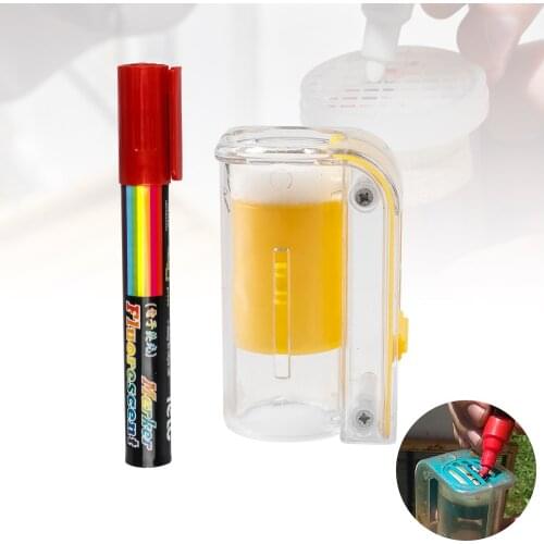 Bee Queen Marking Kit Marker Pen With Marking Bottle Rearing Goods Tools For Beekeeper Supplies
