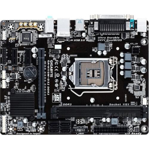 For Gigabyte GA-H110M-DS2V DDR3 Original Used Desktop Motherboard H110M-DS2V H110 LGA 1151 Micro-ATX