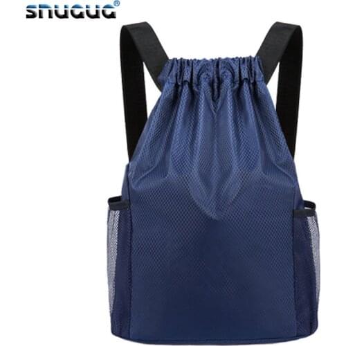 Fashion Sport Bag For Women Fitness Drawstring Gym Backpack Woman Waterproof Nylon Fitness Yoga Bag Beach Swimming Backpacks