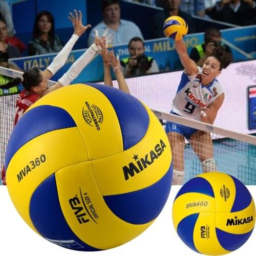 New High QualityVolleyball MVA360 MVA460 Indoor And Outdoor Training Ball Size 5 PU Super Hard Fiber Volleyball -40
