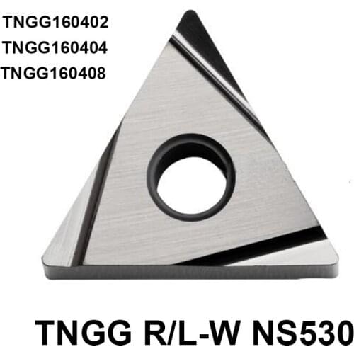Original TNGG160402 TNGG160404 TNGG160408 R-W L-W NS530 TNGG160408R TNGG160404L Carbide Inserts CNC Lathe Tools Cutter