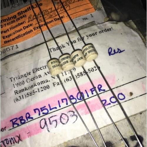 Original new 100% RBR75L17801FR metal film resistance 1W 17.5K high precision sintering resistance (Inductor)