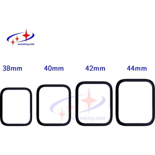 2Pcs 38mm 42mm front Screen glass For Apple Watch Series 2 3 S2 S3 S4 S5 S6 LCD Front Glass Outer Panel Cover