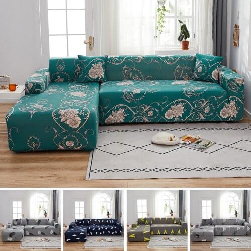 Hot Sale Fashion All Inclusive Elastic sofa cover Retro Recliner Sofa Cover Soft Couch Slipcovers 1-4 Seaters 20 Colors