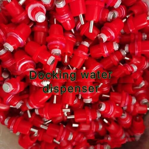 10 Pcs Poultry Chicken Nipple Drinker Automatic Waters Spring Type Drinking Fountain Mouth Water Poultry Farming Equipment